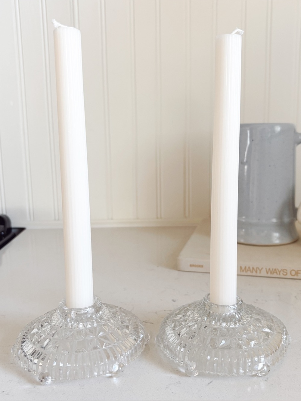 Antique Candle Holders (2)
